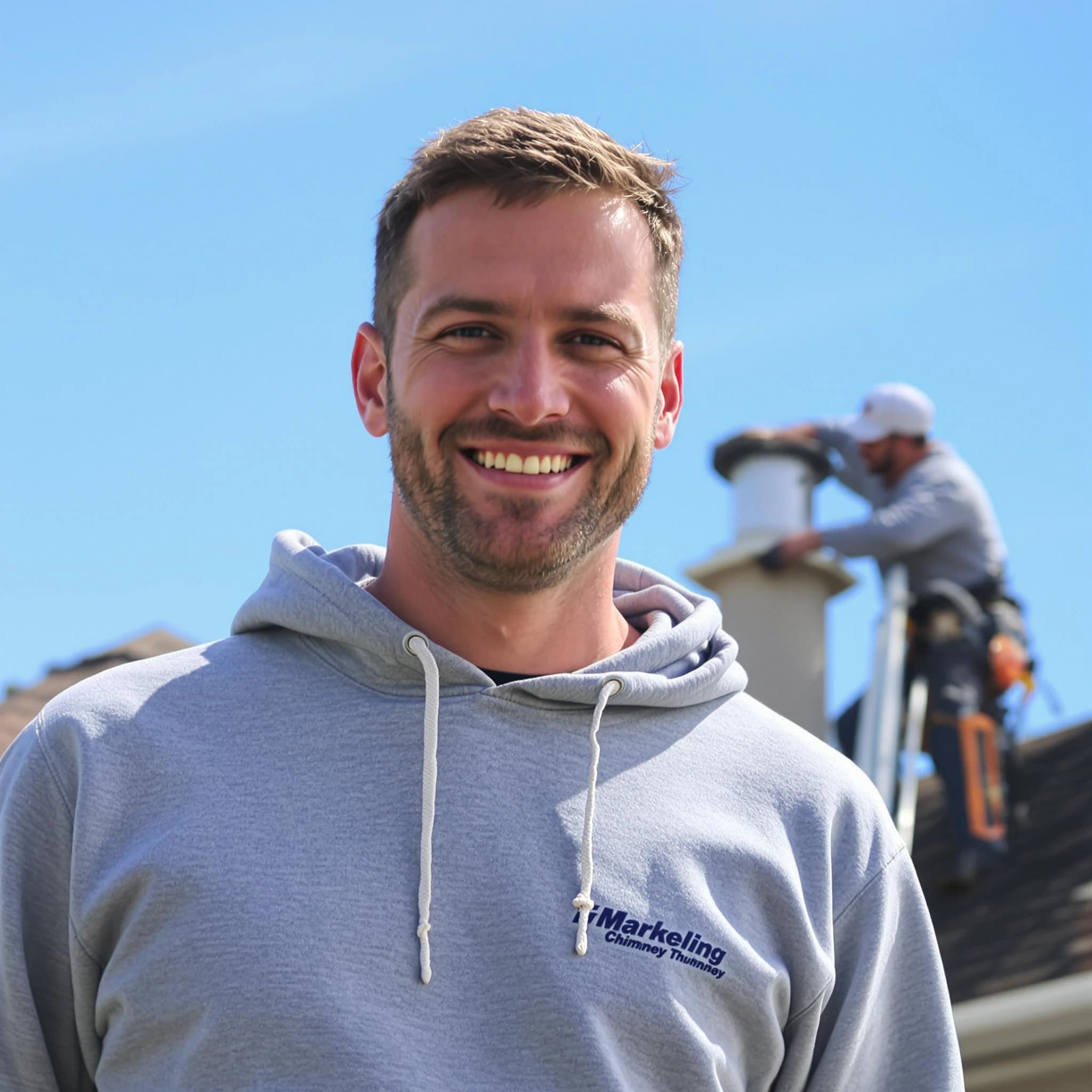 The Brentwood Chimney Sweep team.